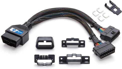 OBD2 Splitter for Ford and for GM, bbfly-B54 OBDII Splitter 2 Way Extension Cable 1FT/30CM (B54 for Ford and for GM) in Saudi Arabia