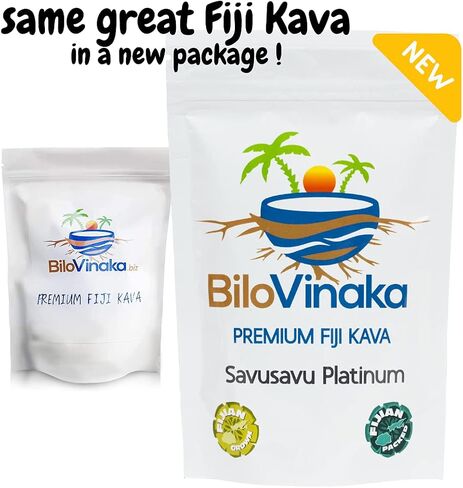 Savusavu Platinum, Premium Fiji Kava Kava Powder, All-Natural Kava Drink, Kava Fijian Grown and Packed, 1.1 lb /500 Grams… in Saudi Arabia