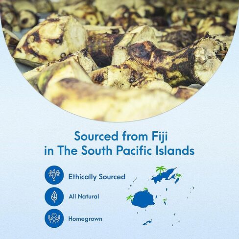 Savusavu Platinum, Premium Fiji Kava Kava Powder, All-Natural Kava Drink, Kava Fijian Grown and Packed, 1.1 lb /500 Grams… in Kuwait