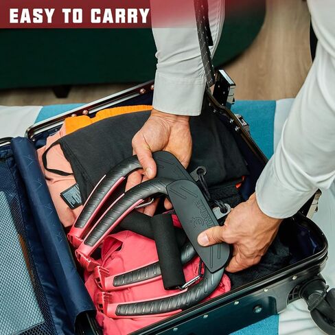 Portable Pull Up Bar for Doorway,P10-First-Generation No Screws Chin Up for Home and Travel Exercise,Red in Kuwait