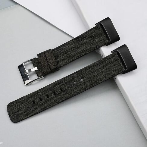 سوار Abanen للنساء والرجال لـ Fitbit Charge 6 / Charge 5، حزام معصم ناعم منسوج من النايلون سريع الجفاف لـ Fitbit Charge 5 in Saudi Arabia