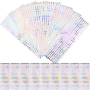 500pcs Tamper Evident Labels Tamper Proof Decals Package Seal Self Adhesive Security for Packaging Sealing Food Drink Delivery Supply