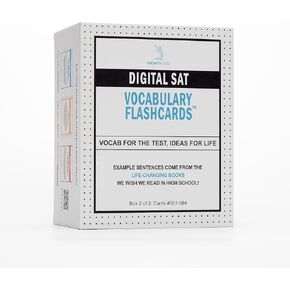 SAT/ACT OCABULARY FLASH CARDS BOX #2 من خلال النمو الحكيمة