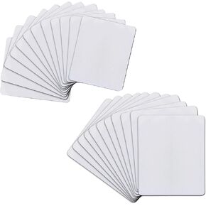 A-Sub تسامي الفأر الفطائر الفراغات 0.2 مم 12 PCS ومنصات الماوس التسامي 0.3 مم 11pcs لنقل التسامي حرارة الضغط على حزمة الحرف الطباعة
