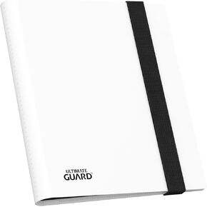 Ultimate Guard Flexxfolio Xenoskin | Trading Card Binder with 9 Side-Loading Pockets per Page | Up to 360 Cards | White, Sturdy Card Collection Album designed for Double-Sleeved TCG Cards