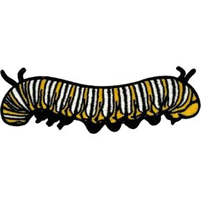 Monarch Caterpillar مطرزة على التصحيح الحديد