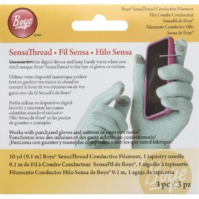 Boye 76611231 Sensa Thread ، 10 ياردة ، رمادي