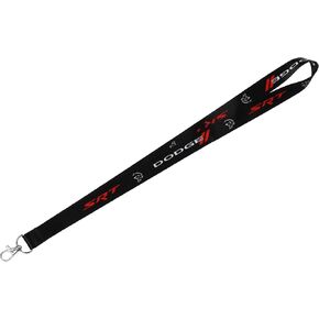 Dodge SRT Hellcat Lanyard Badge Holder with Swivel Lobster Clasp Keychain Holder