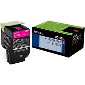 Lexmark 80C10M0 Magenta Return Program Toner