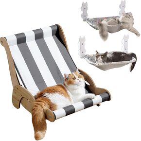 2 Pack Cat Window Perch Bundle Cooling Cat Hammock Chair