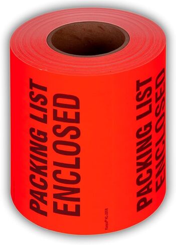 Kenco 3" X 5" Packing List Enclosed Shipping Label Stickers for Shipping and Packing - 500 Adhesive Labels Per Roll in Saudi Arabia