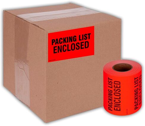 Kenco 3" X 5" Packing List Enclosed Shipping Label Stickers for Shipping and Packing - 500 Adhesive Labels Per Roll in Saudi Arabia
