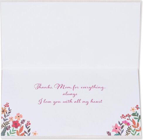 Papyrus Mothers Day Card For Mom (With All My Heart) in Saudi Arabia