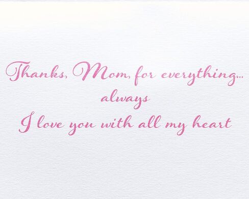 Papyrus Mothers Day Card For Mom (With All My Heart) in Saudi Arabia