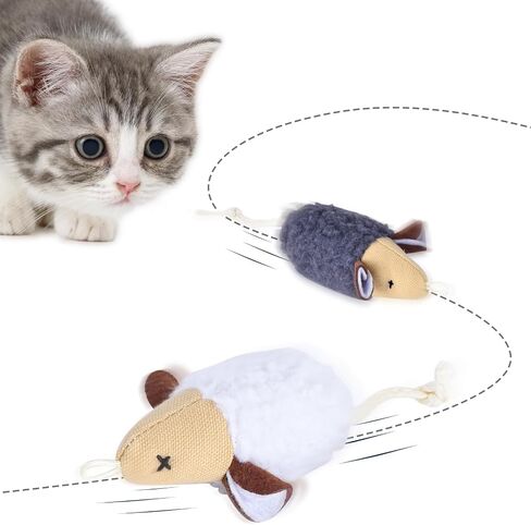 ORSDA Cat Toys, Cat Wand Toy for Indoor Cats, Interative Cat Toy to Chase & Exercise, Teaser Bird Toy for Cats with 5 Replacement Kitten Toys for All Breeds in Kuwait
