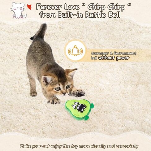 ORSDA Cat Toys, Cat Wand Toy for Indoor Cats, Interative Cat Toy to Chase & Exercise, Teaser Bird Toy for Cats with 5 Replacement Kitten Toys for All Breeds in Kuwait