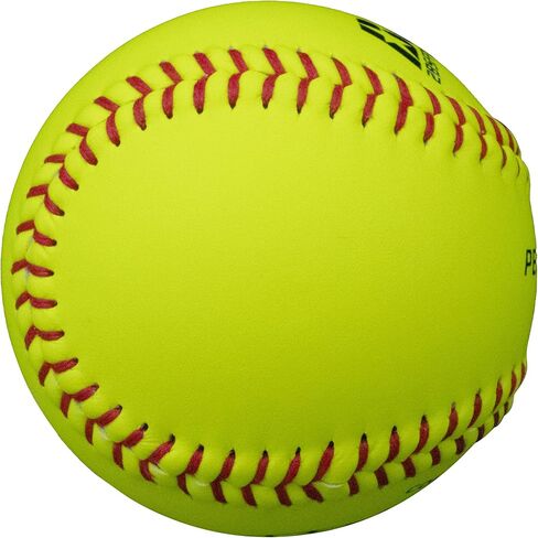 Baden Perfection Game Fastpitch Softballs, NFHS Approved (Dozen), Yellow, 12" in Kuwait