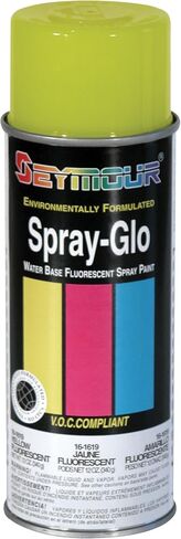 Seymour 16-1621 Spray-Glo Water Base Paints, Fluorescent Blue 12 Ounce (Pack of 1) in Kuwait