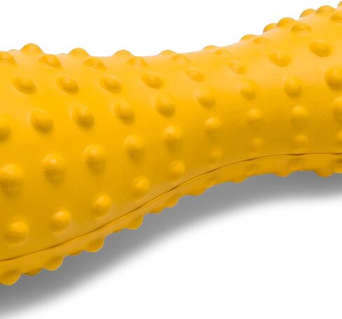 Ruffwear, Gourdo Natural Rubber Throw Toy for Dogs with Rope Handle, Campfire Orange, Large in Kuwait