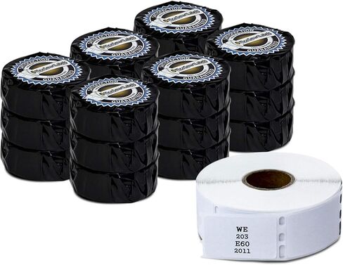 OfficeSmartLabels 1 x 1-1/2 inch Book Spines Labels, Compatible with 30347 (12 Rolls / 750 Labels Per Roll) in Saudi Arabia
