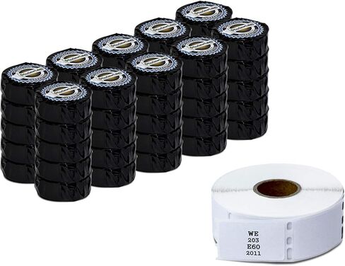 OfficeSmartLabels 1 x 1-1/2 inch Book Spines Labels, Compatible with 30347 (12 Rolls / 750 Labels Per Roll) in Saudi Arabia
