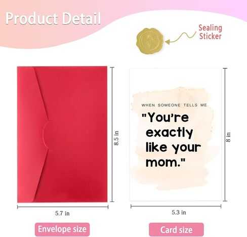 Minimalist Thank You Card, Funny Thank You Card for Women Men, Thank You Gift for Teachers, Bosses, Friends, Family, Appreciation Greeting Card in Kuwait