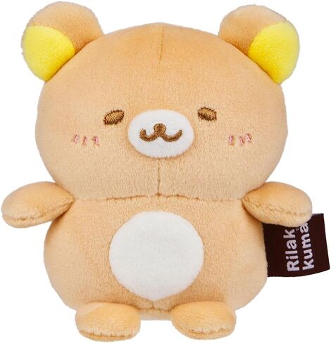 San-X Original Rilakkuma Honyagurumi Series Sitting Mochi Plush - 4" Rilakkuma in Saudi Arabia