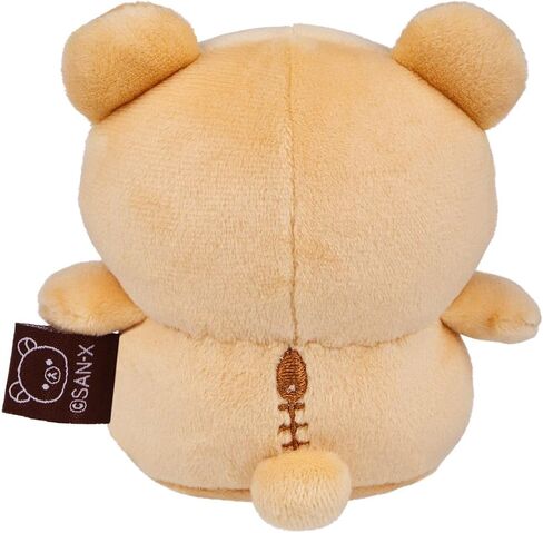 San-X Original Rilakkuma Honyagurumi Series Sitting Mochi Plush - 4" Rilakkuma in Saudi Arabia
