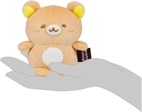 San-X Original Rilakkuma Honyagurumi Series Sitting Mochi Plush - 4" Rilakkuma in Saudi Arabia