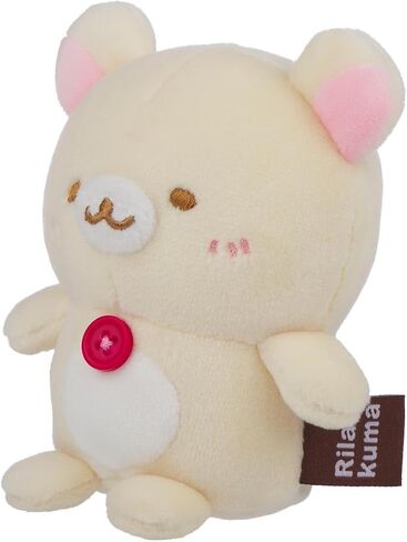 San-X Original Rilakkuma Honyagurumi Series Sitting Mochi Plush - 4" Rilakkuma in Saudi Arabia