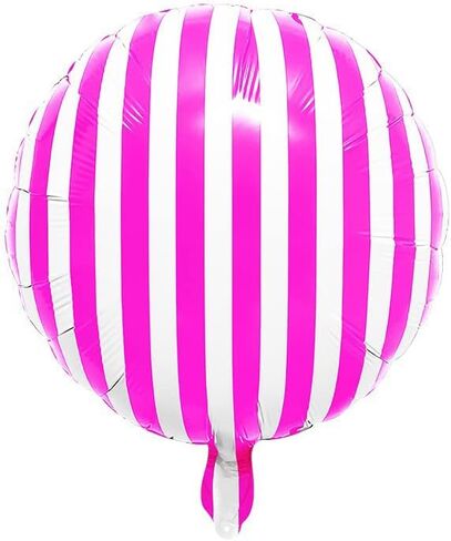 12 Pack 18 Inch Striped Balloons Black and White Striped Balloons for Birthday Baby Shower Parties Decorations Supplies in Kuwait