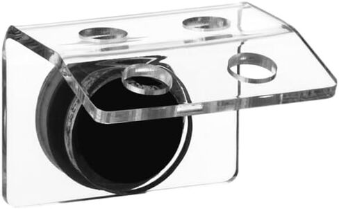 MiOYOOW Coral Frag Holder, 4/8 Plug Holes Acrylic Coral Frag Rack with Magnetic Suction Cup for Aquarium Household Fish Tanks in Saudi Arabia