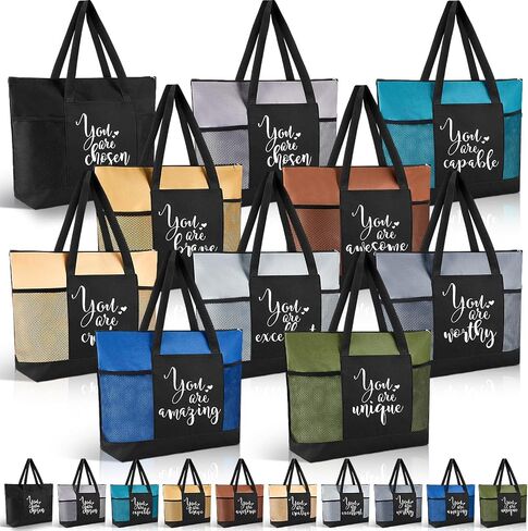 Thank You Tote Bags Bulk Employee Appreciation Gifts for Women Nurse Teacher Team Group in Saudi Arabia
