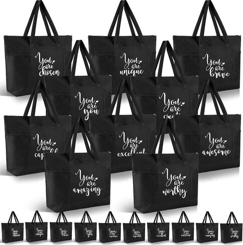 Thank You Tote Bags Bulk Employee Appreciation Gifts for Women Nurse Teacher Team Group in Saudi Arabia