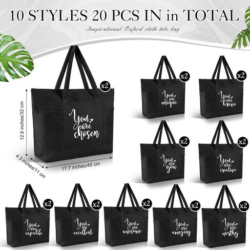 Thank You Tote Bags Bulk Employee Appreciation Gifts for Women Nurse Teacher Team Group in Saudi Arabia