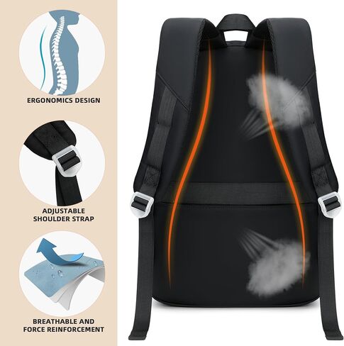 Backpack for Girls,School Backpacks for Teen,Cute College Bags for Women Students Large Bookbag 15.6 Inch Laptop Bag Back Pack Kids Kindergarten Elementary Casual Travel Daypacks Black in Saudi Arabia