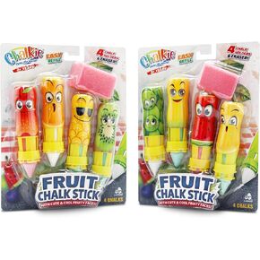 Lanard® Chalkie ® Twin Pack - Fruit Chalk Stick