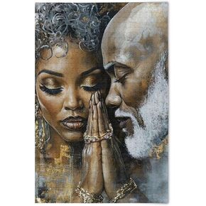 Puzzles for Adults 500 Piece African American Black Women Dinner Jigsaw Puzzles for Kids Toy Game Gift 202b2289 in Kuwait