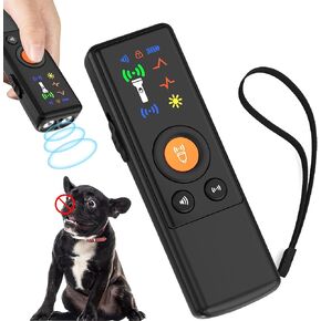 2025 Dog Bark Deterrent Device, Anti-Bark Device for Dog Training & Behavior Aid, No Need to Yell or Pat, Correct Your Dog's Bad Behavior for Own or Neighbor's Dog Up to 50FT