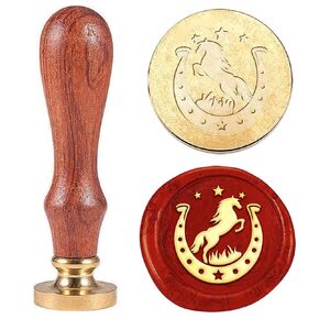 1pc Birds Wax Sealing Stamp Vintage Bird with Lily of the Valley Wax Seal Stamp Gift for Christmas 25mm Removable Brass Head Stamp with Wooden Handle for Envelope Invitation Card Decoration