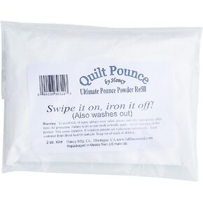 Hancy White Ultimate Altimate Quilt Pounce Chalk Encled ، 2 أوقية