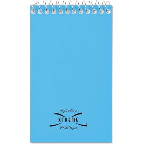 National Memo Book, Narrow Ruling, Top-Bound, Assorted Colors, 3" x 5", 60 Sheets (31120)