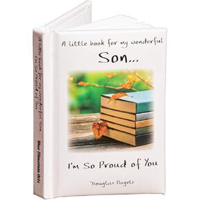 كتاب Blue Mountain Arts Mini Book (كتاب صغير لابني الرائع ...) - هدية يوم الوليدية ، هدية التخرج ، تخزين المخزن ، أو لمجرد هدية من أمي أو أبي ، من قبل Douglas Pagels ، 4 × 3 بوصات