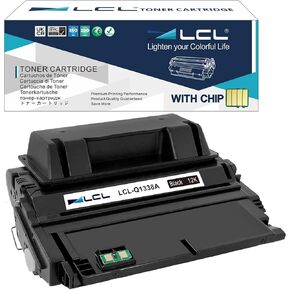 LCL Compatible Toner Cartridge Replacement for HP 38A Q1338A 4200 4200n 4200ln 4200tn 4200dtn 4200dtns 4200dtnsl (1-Pack Black)