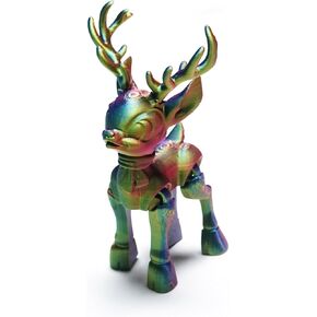 3D printed reindeer,articulated models,flexible joint animal model figurines, 3D printing stuff cheap,stress relief, fidget restlessness, ADHD toys, surprise fantasy gifts