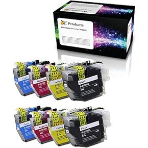 Compatible Ink Cartridge Replacement 8 Pack for Brother LC3029 for MFC-J5830DW MFC-J5930DW MFC-J6535DW MFC-J6935DW (2 Black, 2 Cyan, 2 Magenta, 2 Yellow)