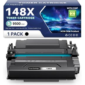 148x خرطوشة الحبر السوداء عالية العائد مع استبدال رقاقة لخرطوشة الحبر 148A W1480A الحبر الأسود W1480X 148X متوافق مع 4101FDW 4101FDN 4001DW 4001DN 4001N PRINTER | W1480x