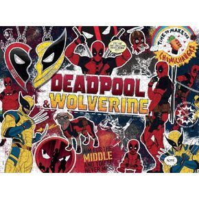 Buffalo Games - Marvel - Deadpool & Wolverine - 1000 Piece Jigsaw Puzzle for Adults -Challenging Puzzle Perfect for Game Nights - Finished Size is 26.75 x 19.75