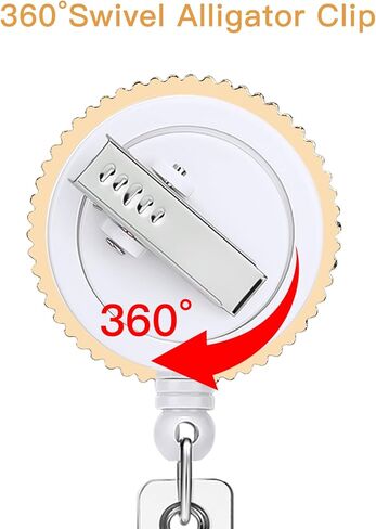 SOLEEBEE 24 '"بكرة شارة قابلة للسحب ، حامل شارة ID الممرضة بلغ بلغ بلغ in Kuwait