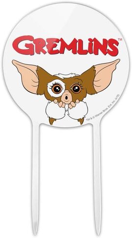 أكريليك Gremlins Gizmo Logo Cake Topper Party Decoration for Wedding Anniversary Drightuation in Saudi Arabia